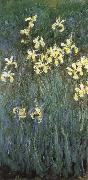 Claude Monet Yellow Irises Norge oil painting reproduction